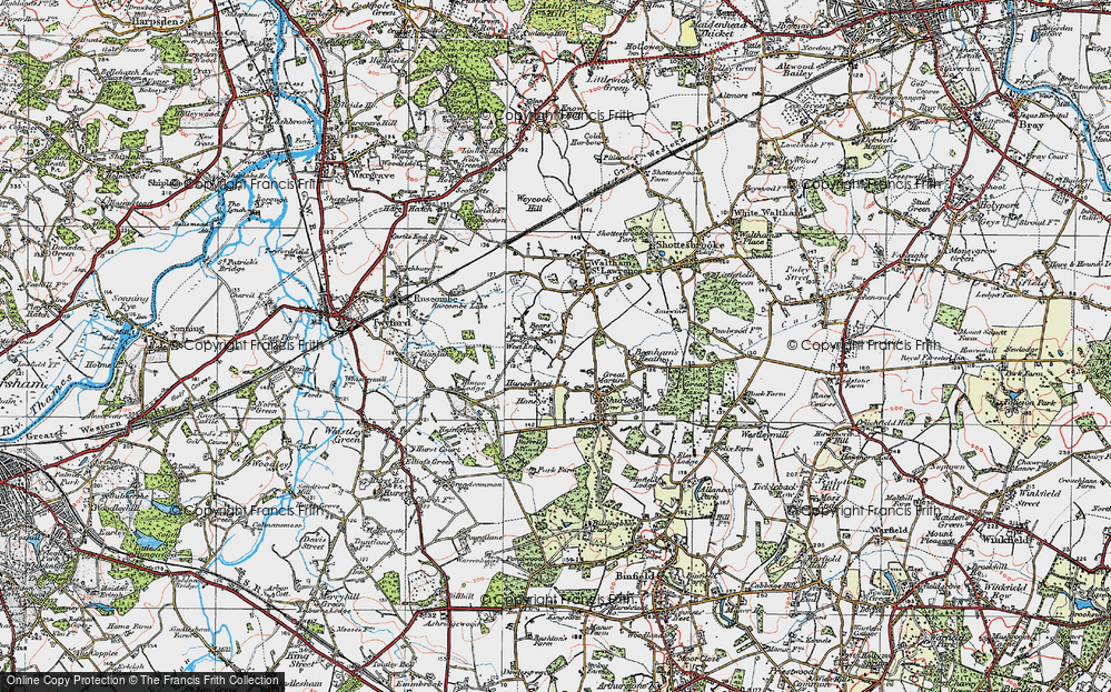 Old Map of West End, 1919 in 1919