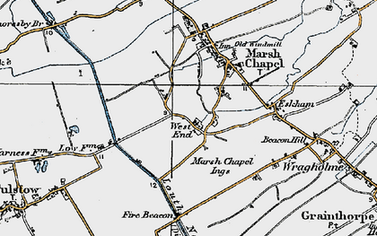 Old map of West End in 1923