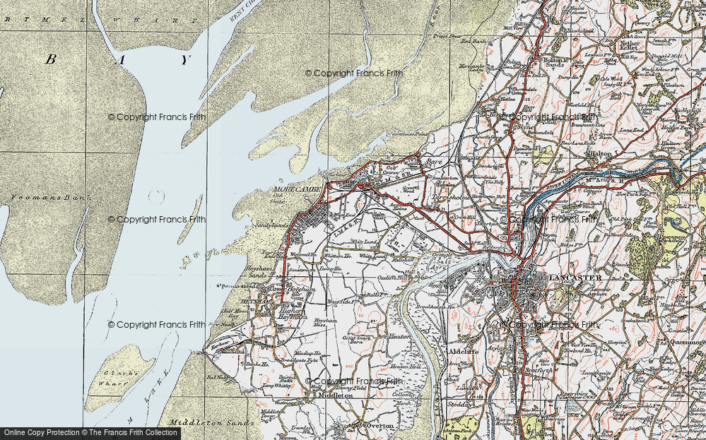 Old Map of West End, 1924 in 1924