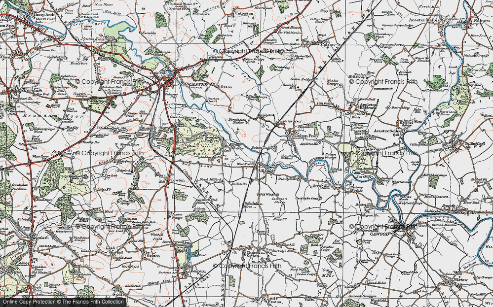 Old Map of West End, 1924 in 1924