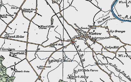 Old map of West End in 1924