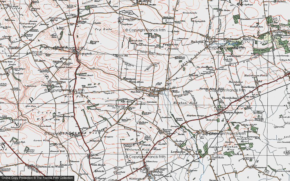 Old Map of West End, 1924 in 1924