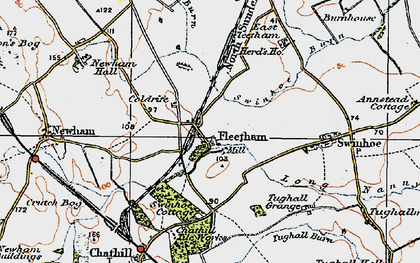 Old map of Hill Crest in 1926