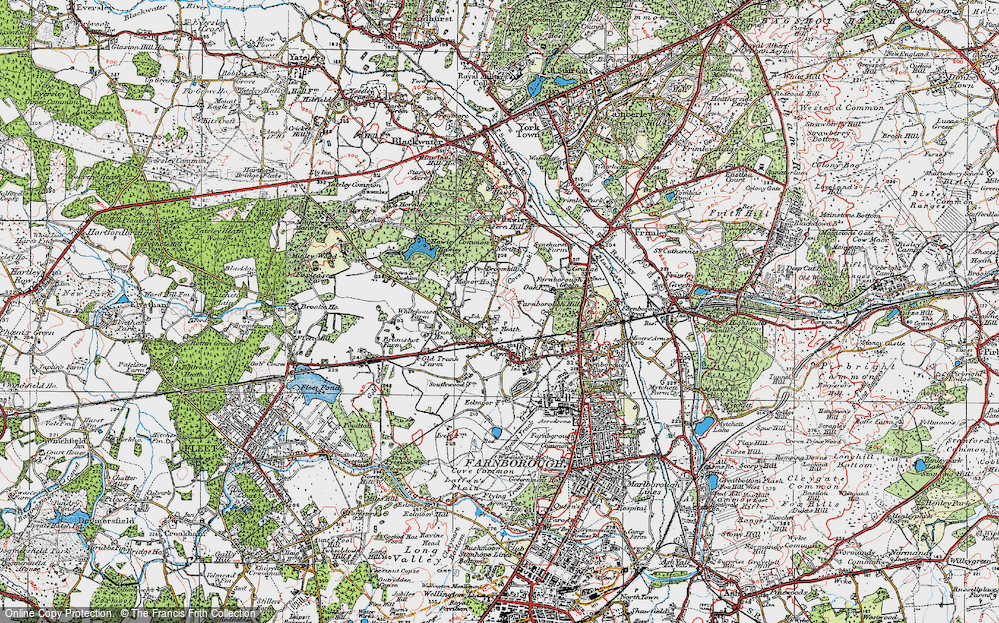 Old Map of West Heath, 1919 in 1919