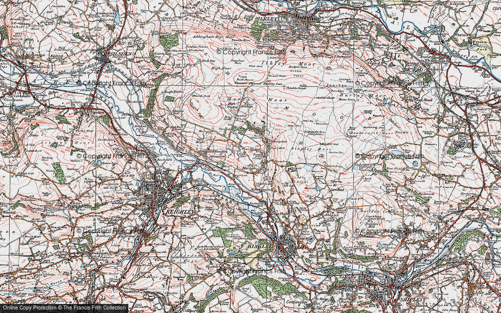 Old Map of West Morton, 1925 in 1925