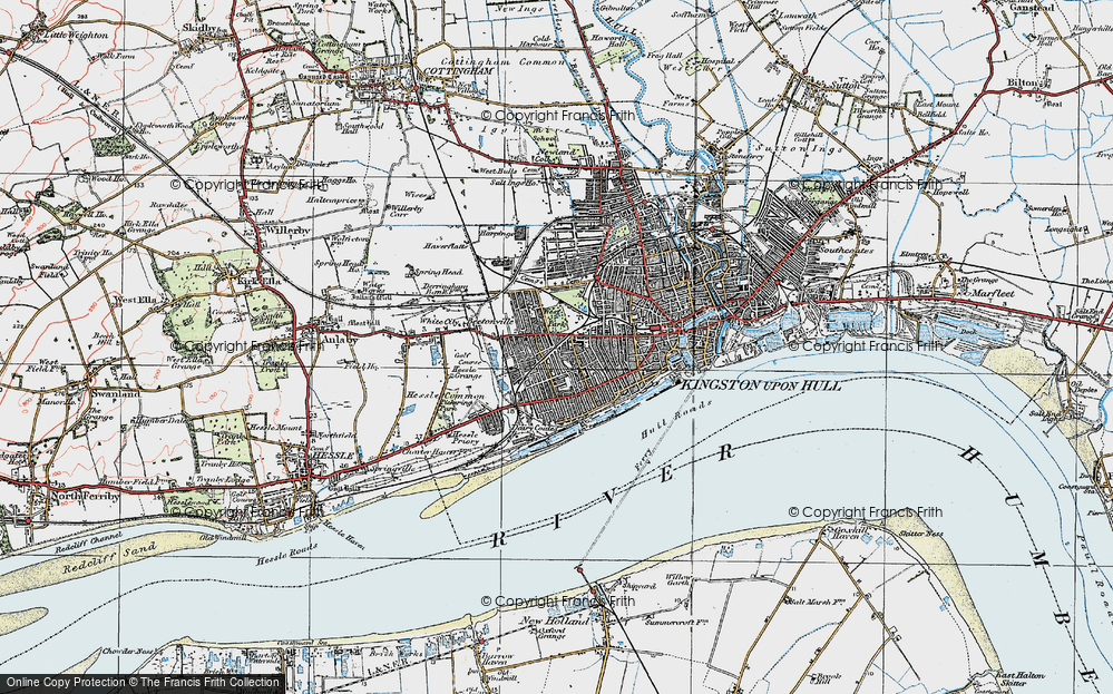 Old Map of West Park, 1924 in 1924