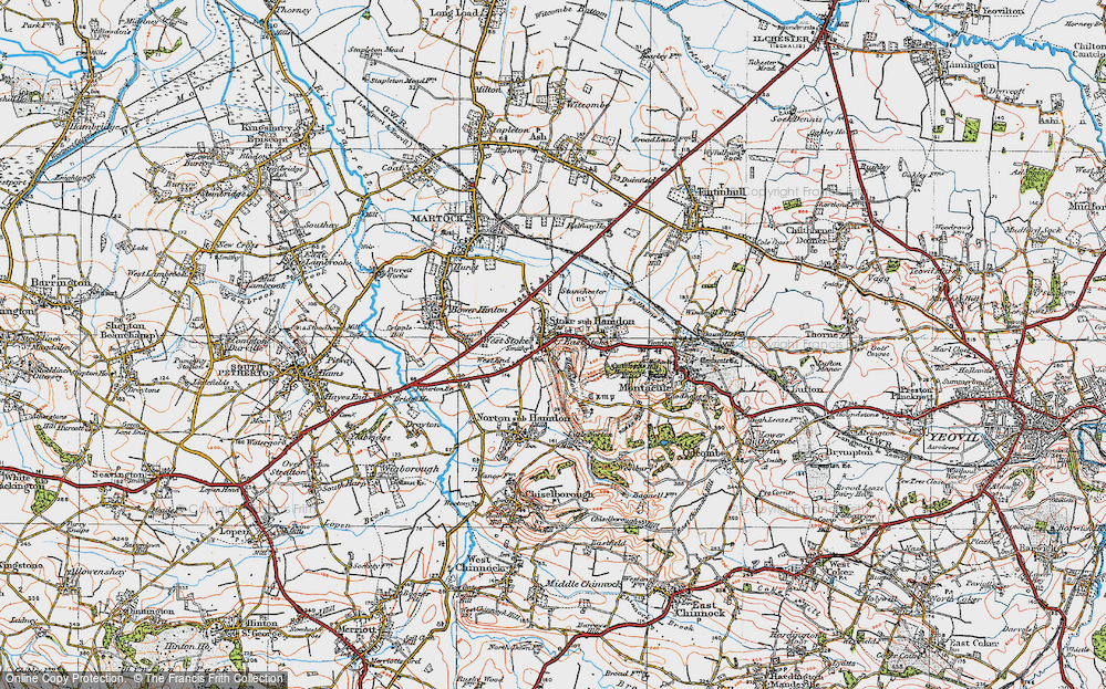 Old Map of West Stoke, 1919 in 1919