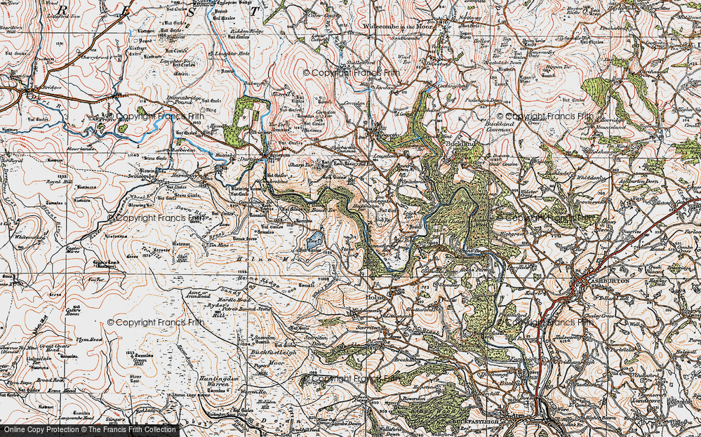 Old Map of West Stoke, 1919 in 1919