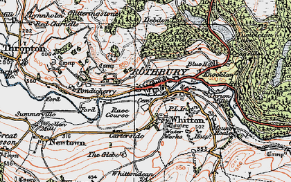 Old map of Addycombe in 1925