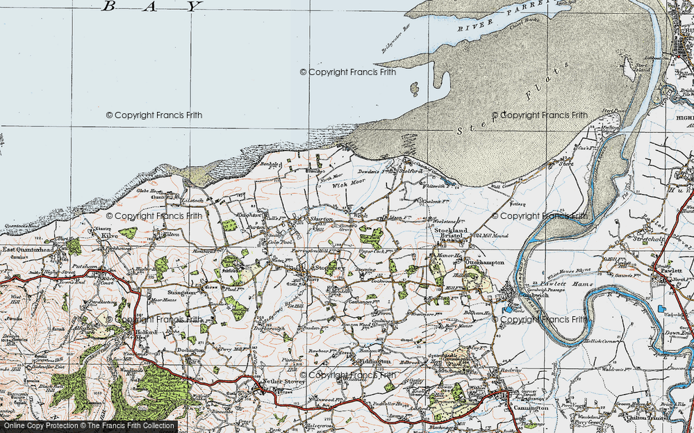Old Map of Wick, 1919 in 1919