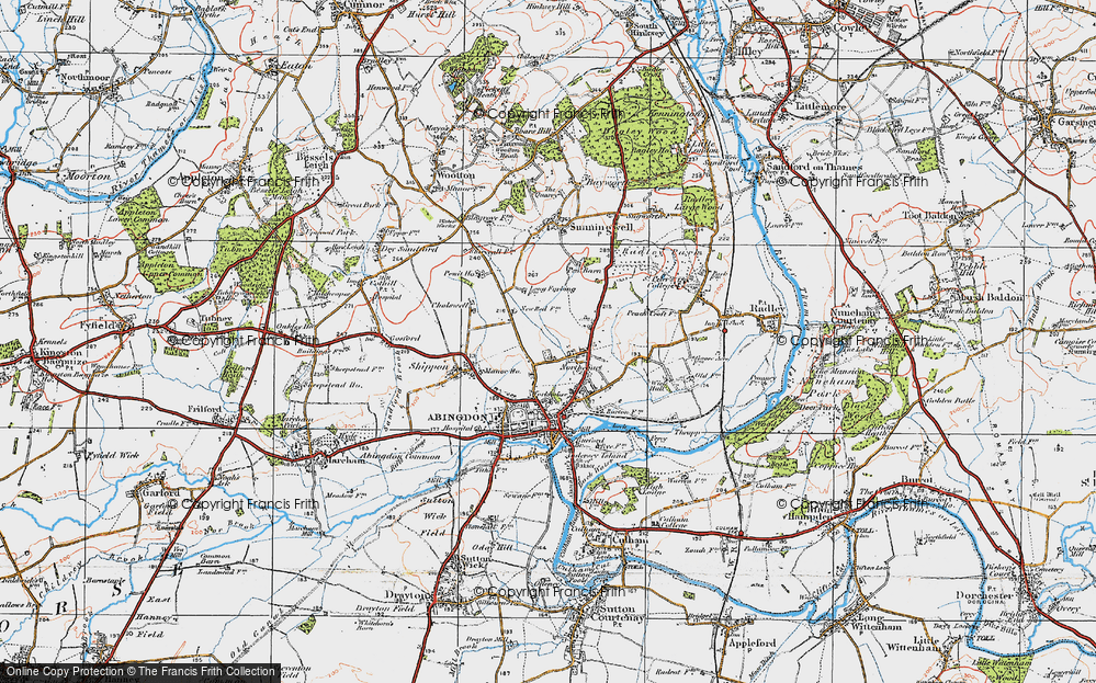 Old Map of Wildmoor, 1919 in 1919