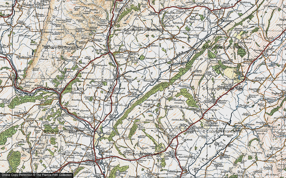 Old Map of Wolverton, 1920 in 1920