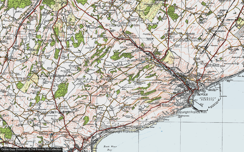 Old Map of Wolverton, 1920 in 1920