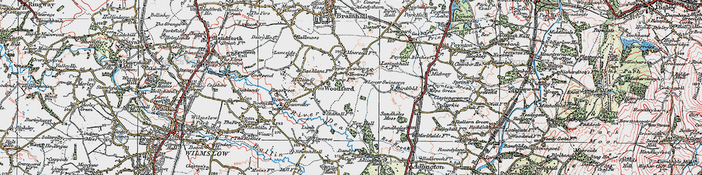 Old map of Lumb Fm in 1923
