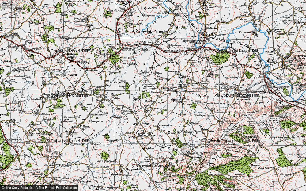 Old Maps of Deadmoor Common, Dorset - Francis Frith