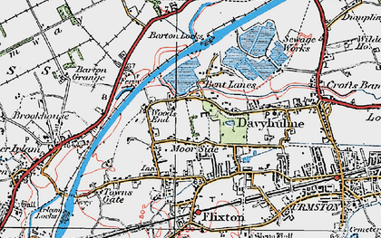 Old map of Woods End in 1924