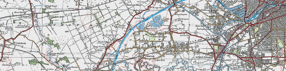 Old map of Woods End in 1924