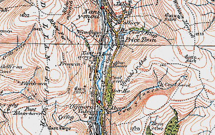 Old map of Wyndham in 1922