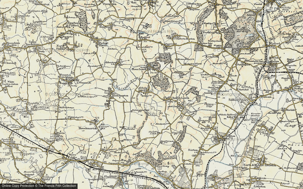 Old Map of Ab Lench, 1899-1901 in 1899-1901
