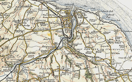 Old map of Airy Hill in 1903-1904