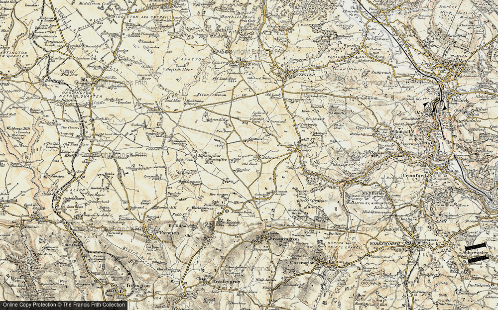 Old Map of Aldwark, 1902-1903 in 1902-1903