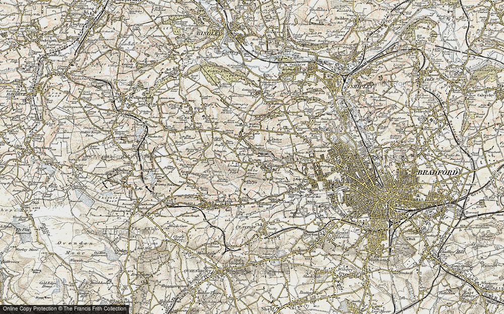 Old Map of Allerton, 1903-1904 in 1903-1904