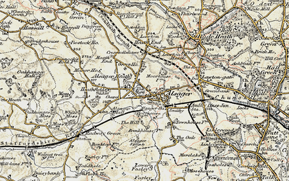 Old map of Alsager in 1902-1903