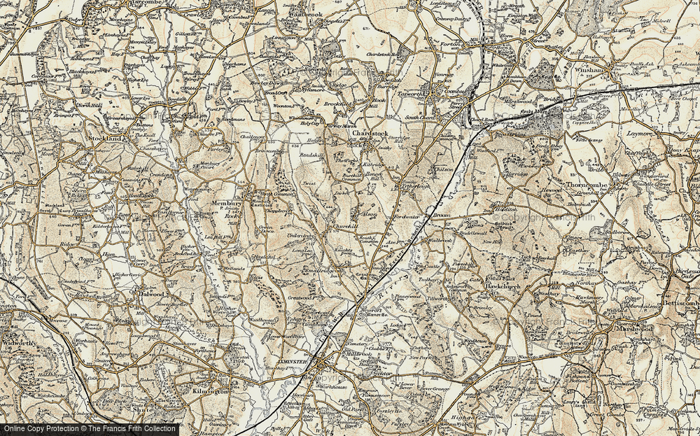 Old Map of Alston, 1898-1899 in 1898-1899