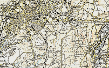Old map of Alt in 1903