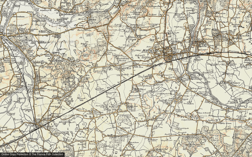Old Map of Altmore, 1897-1909 in 1897-1909