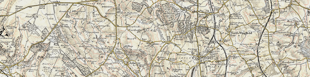 Old map of Alton in 1902-1903