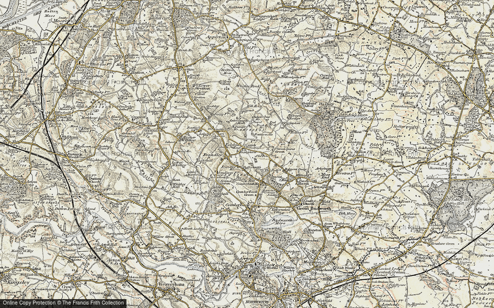 Old Map of Antrobus, 1902-1903 in 1902-1903