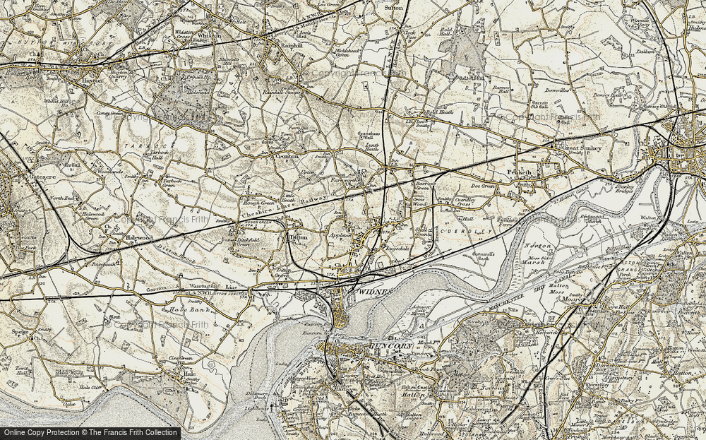 Old Map of Appleton, 1903 in 1903