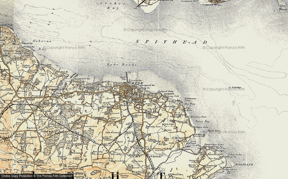 Old Map of Appley, 1899 in 1899