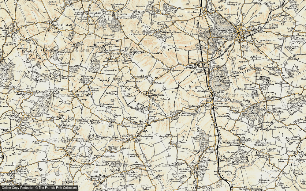 Arkesden, 1898-1901