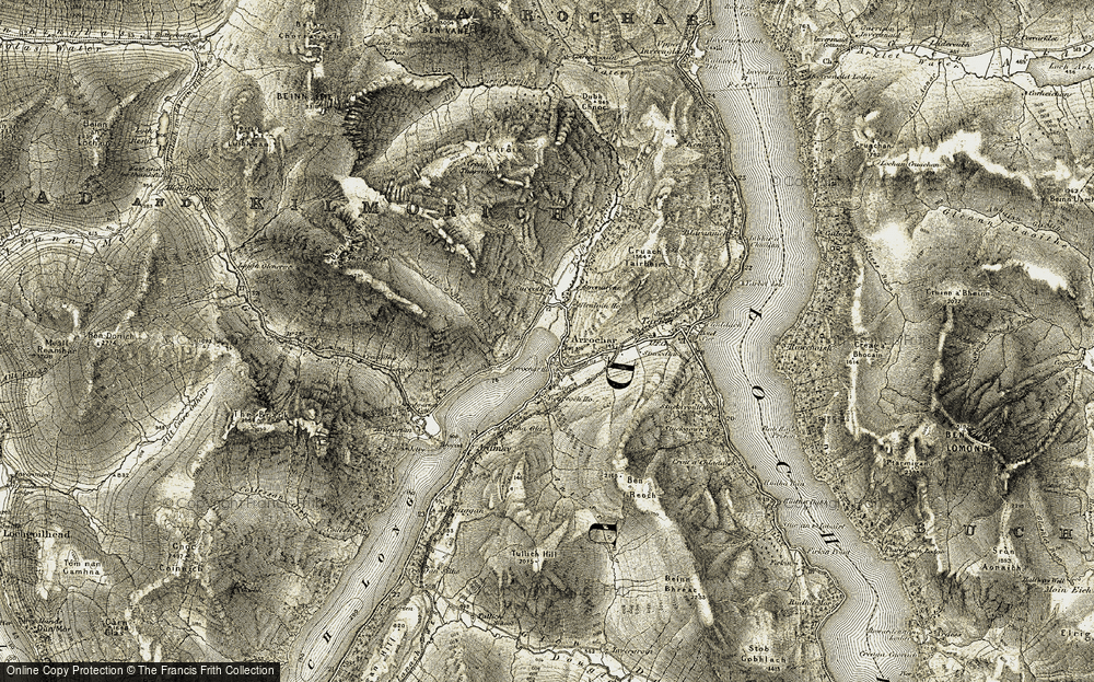 Old Map of Arrochar, 1905-1907 in 1905-1907