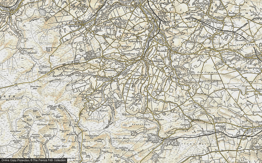 Old Map of Arrunden, 1903 in 1903