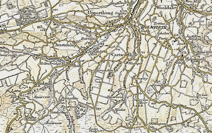 Old map of Arrunden in 1903