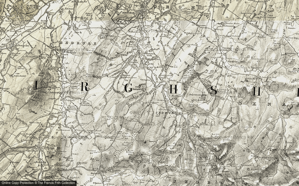Old Map of Bairnkine, 1901-1904 in 1901-1904