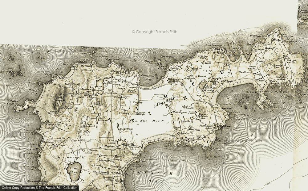 Old Map of Balephetrish, 1906-1907 in 1906-1907