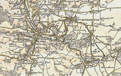 Old map of Box Ho in 1898-1900