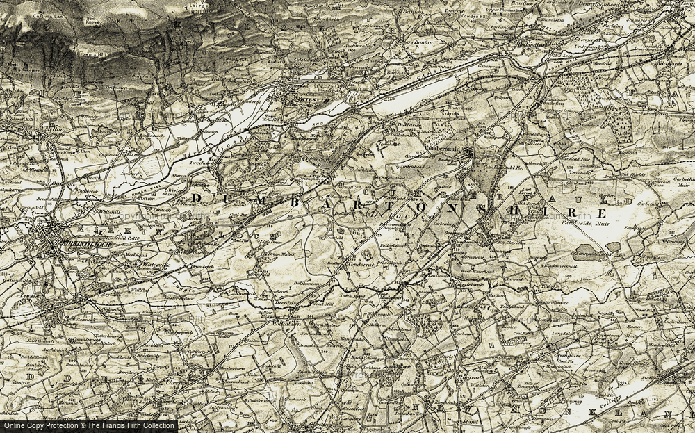 Old Map of Balloch, 1904-1907 in 1904-1907