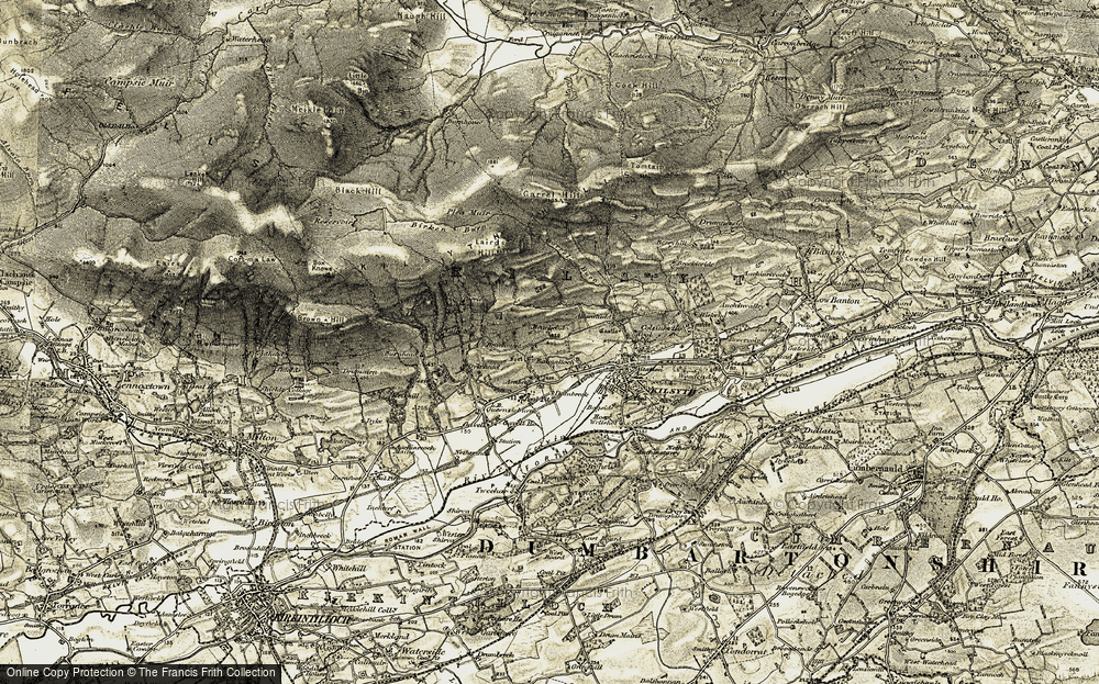 Old Map of Balmalloch, 1904-1907 in 1904-1907