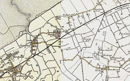 Old map of Brand Heald in 1902-1903