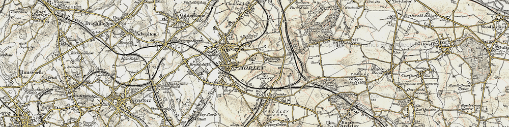 Old map of Bantam Grove in 1903