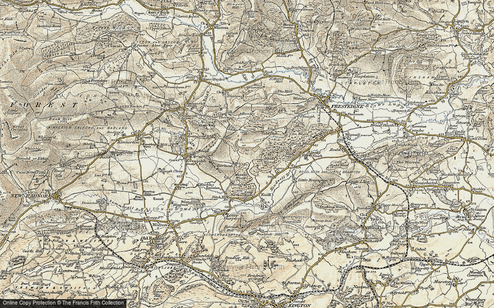 Old Map of Barland, 1900-1903 in 1900-1903