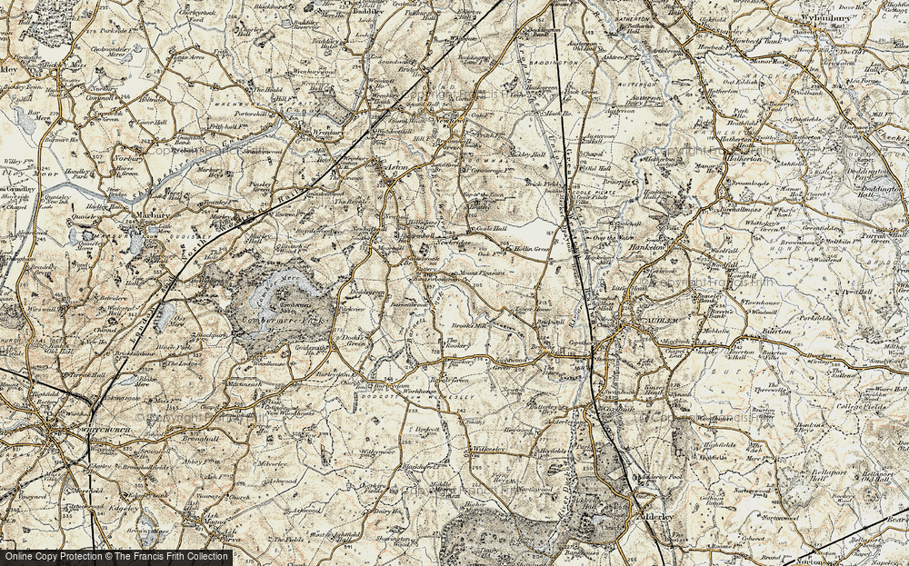 Old Map of Barnett Brook, 1902 in 1902