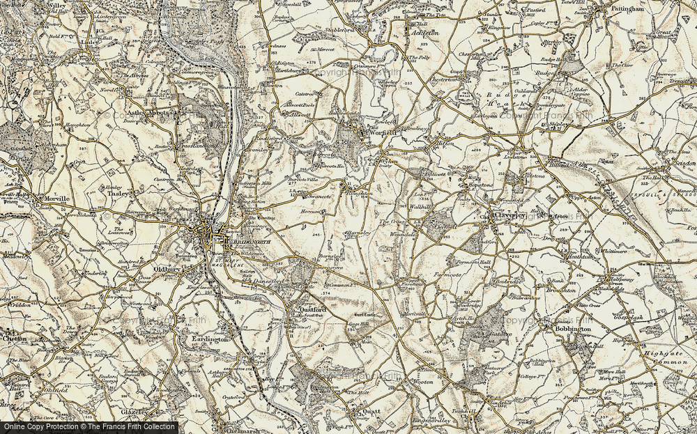 Old Map of Barnsley, 1902 in 1902