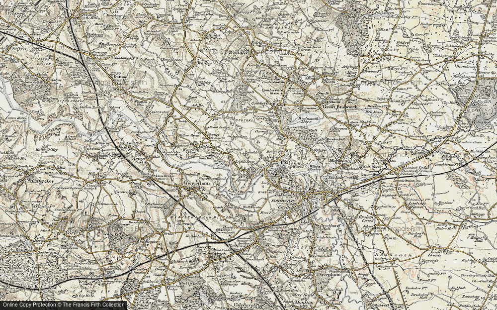 Old Map of Barnton, 1902-1903 in 1902-1903