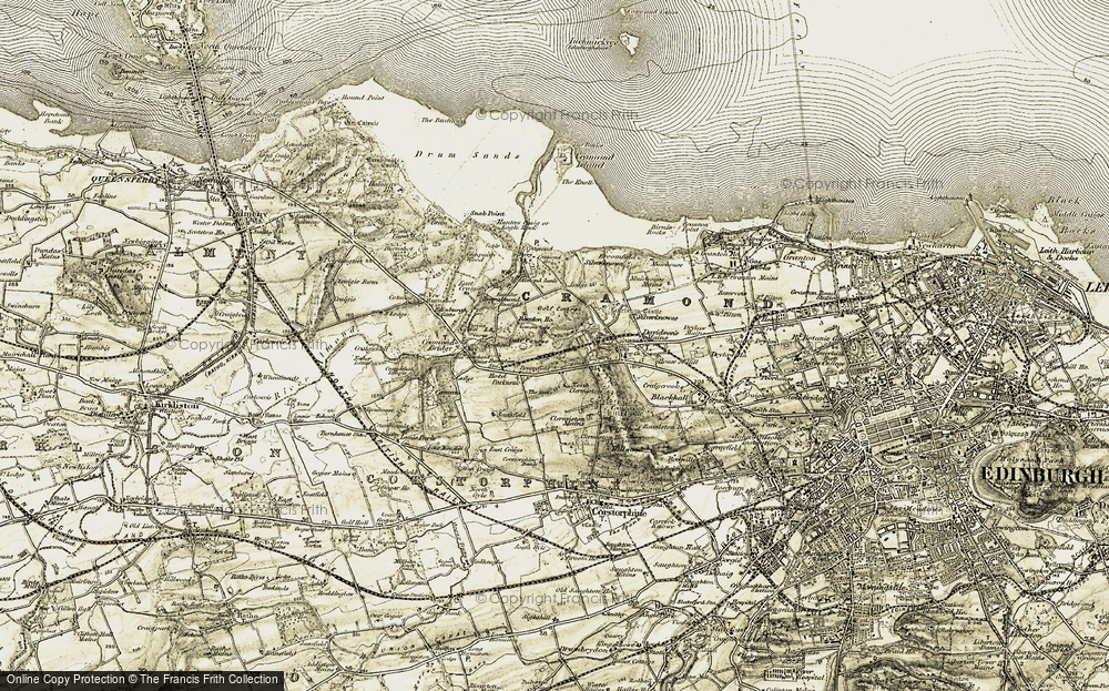 Old Map of Barnton, 1903-1906 in 1903-1906